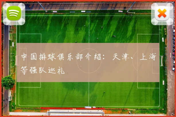 中国排球俱乐部介绍：天津、上海等强队巡礼